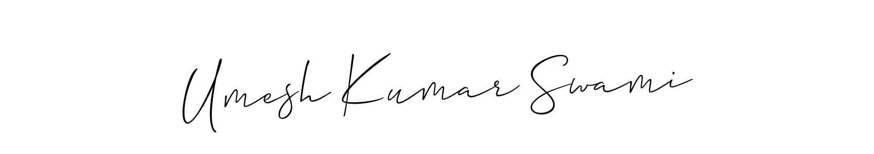 Best and Professional Signature Style for Umesh Kumar Swami. Allison_Script Best Signature Style Collection. Umesh Kumar Swami signature style 2 images and pictures png