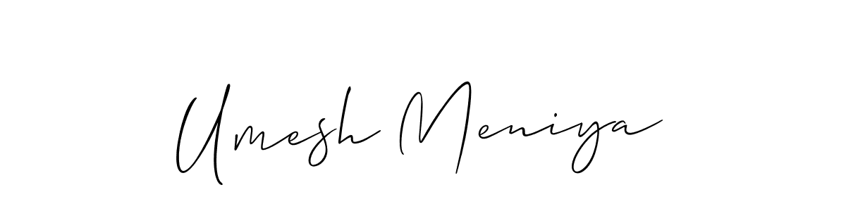 See photos of Umesh Meniya official signature by Spectra . Check more albums & portfolios. Read reviews & check more about Allison_Script font. Umesh Meniya signature style 2 images and pictures png