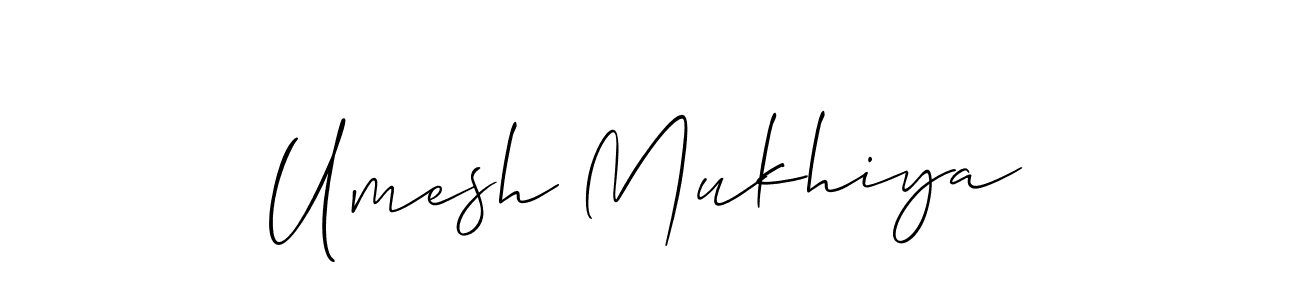 Best and Professional Signature Style for Umesh Mukhiya. Allison_Script Best Signature Style Collection. Umesh Mukhiya signature style 2 images and pictures png