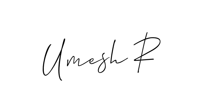 Here are the top 10 professional signature styles for the name Umesh R. These are the best autograph styles you can use for your name. Umesh R signature style 2 images and pictures png