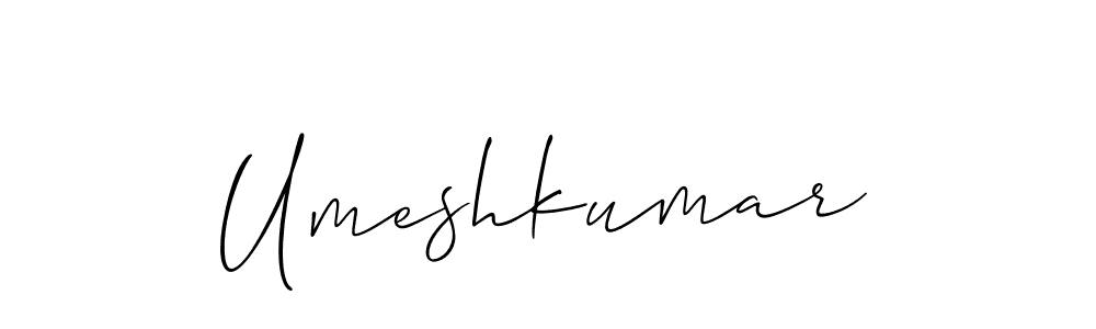 You should practise on your own different ways (Allison_Script) to write your name (Umeshkumar) in signature. don't let someone else do it for you. Umeshkumar signature style 2 images and pictures png