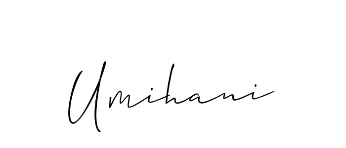 Here are the top 10 professional signature styles for the name Umihani. These are the best autograph styles you can use for your name. Umihani signature style 2 images and pictures png