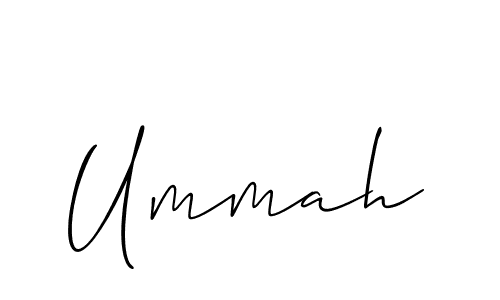 It looks lik you need a new signature style for name Ummah. Design unique handwritten (Allison_Script) signature with our free signature maker in just a few clicks. Ummah signature style 2 images and pictures png