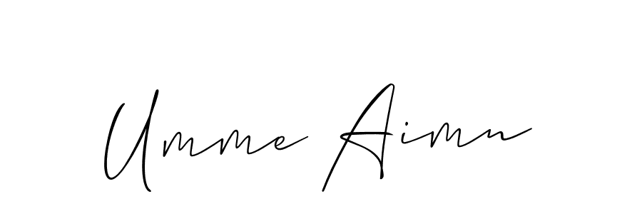 Here are the top 10 professional signature styles for the name Umme Aimn. These are the best autograph styles you can use for your name. Umme Aimn signature style 2 images and pictures png