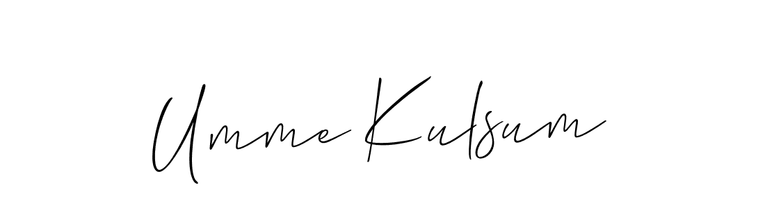 Make a short Umme Kulsum signature style. Manage your documents anywhere anytime using Allison_Script. Create and add eSignatures, submit forms, share and send files easily. Umme Kulsum signature style 2 images and pictures png