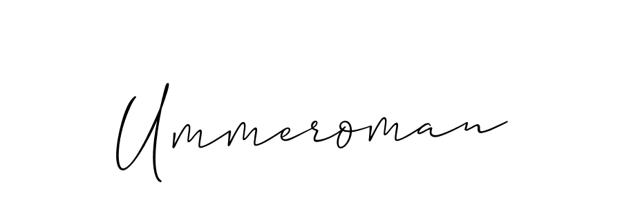 Here are the top 10 professional signature styles for the name Ummeroman. These are the best autograph styles you can use for your name. Ummeroman signature style 2 images and pictures png