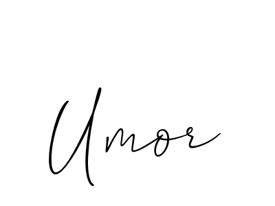 Also we have Umor name is the best signature style. Create professional handwritten signature collection using Allison_Script autograph style. Umor signature style 2 images and pictures png