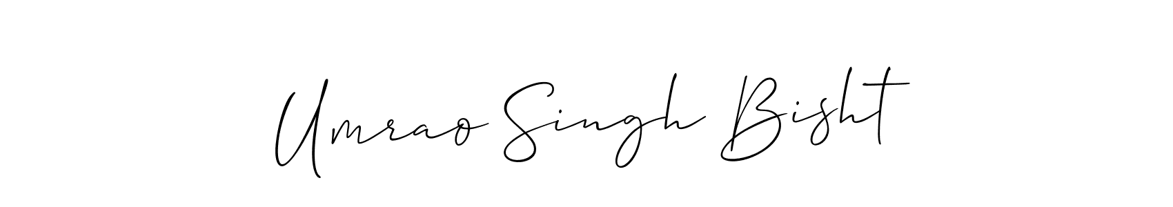 Once you've used our free online signature maker to create your best signature Allison_Script style, it's time to enjoy all of the benefits that Umrao Singh Bisht name signing documents. Umrao Singh Bisht signature style 2 images and pictures png