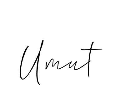 Make a beautiful signature design for name Umut. Use this online signature maker to create a handwritten signature for free. Umut signature style 2 images and pictures png