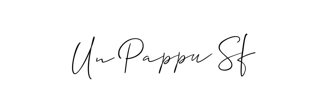 Once you've used our free online signature maker to create your best signature Allison_Script style, it's time to enjoy all of the benefits that Un Pappu Sf name signing documents. Un Pappu Sf signature style 2 images and pictures png