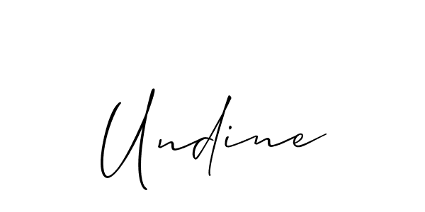 Once you've used our free online signature maker to create your best signature Allison_Script style, it's time to enjoy all of the benefits that Undine name signing documents. Undine signature style 2 images and pictures png