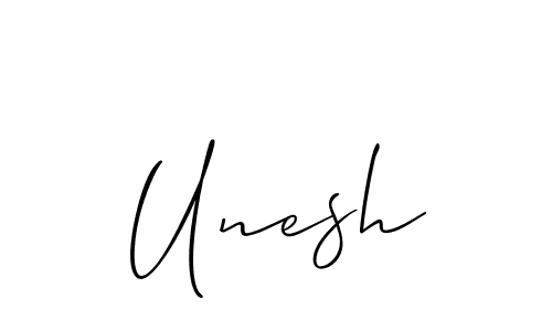 You can use this online signature creator to create a handwritten signature for the name Unesh. This is the best online autograph maker. Unesh signature style 2 images and pictures png