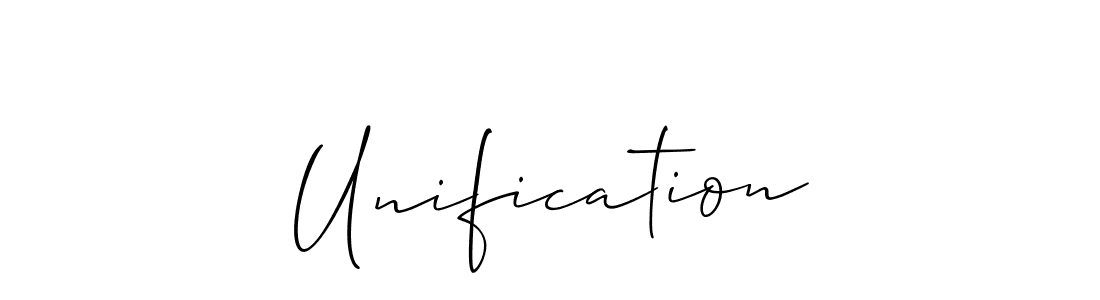 Make a beautiful signature design for name Unification. Use this online signature maker to create a handwritten signature for free. Unification signature style 2 images and pictures png