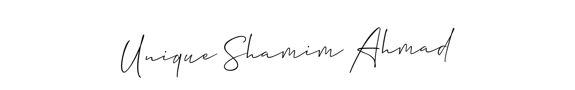 Best and Professional Signature Style for Unique Shamim Ahmad. Allison_Script Best Signature Style Collection. Unique Shamim Ahmad signature style 2 images and pictures png