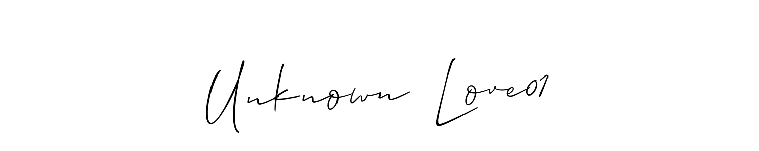 Once you've used our free online signature maker to create your best signature Allison_Script style, it's time to enjoy all of the benefits that Unknown  Love01 name signing documents. Unknown  Love01 signature style 2 images and pictures png