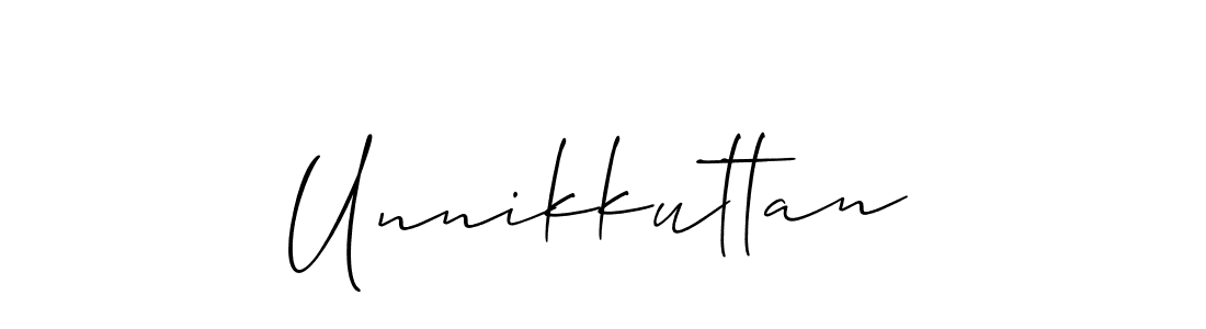 You can use this online signature creator to create a handwritten signature for the name Unnikkuttan. This is the best online autograph maker. Unnikkuttan signature style 2 images and pictures png