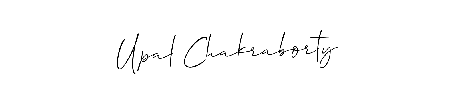 Best and Professional Signature Style for Upal Chakraborty. Allison_Script Best Signature Style Collection. Upal Chakraborty signature style 2 images and pictures png