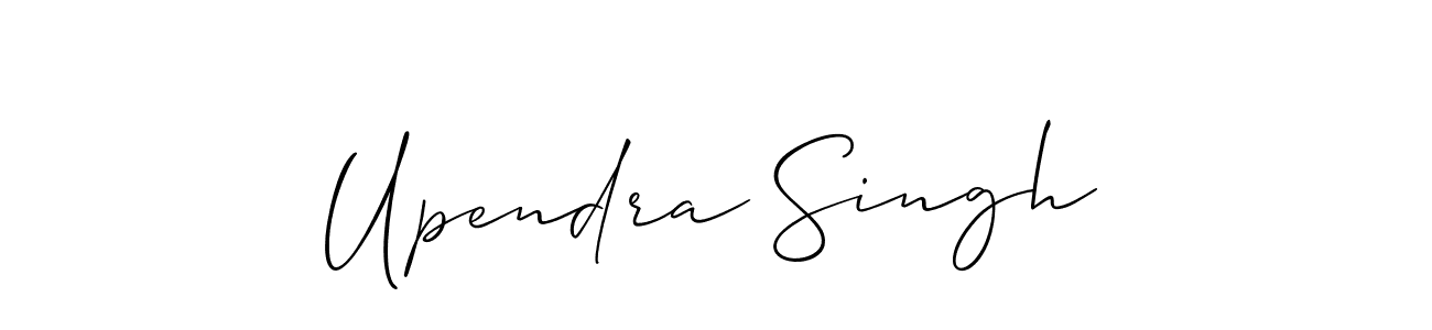 It looks lik you need a new signature style for name Upendra Singh. Design unique handwritten (Allison_Script) signature with our free signature maker in just a few clicks. Upendra Singh signature style 2 images and pictures png