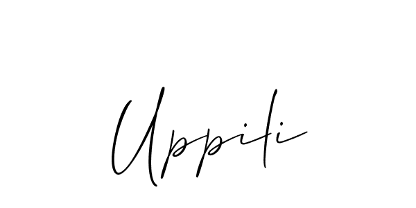 This is the best signature style for the Uppili name. Also you like these signature font (Allison_Script). Mix name signature. Uppili signature style 2 images and pictures png
