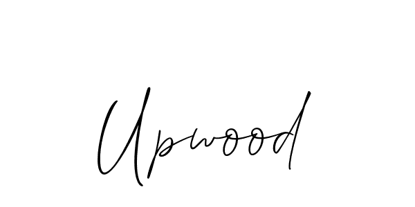 How to make Upwood name signature. Use Allison_Script style for creating short signs online. This is the latest handwritten sign. Upwood signature style 2 images and pictures png