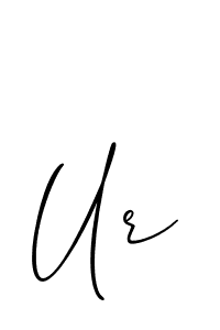 Also we have Ur name is the best signature style. Create professional handwritten signature collection using Allison_Script autograph style. Ur signature style 2 images and pictures png