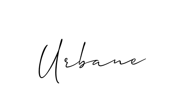 Best and Professional Signature Style for Urbane. Allison_Script Best Signature Style Collection. Urbane signature style 2 images and pictures png