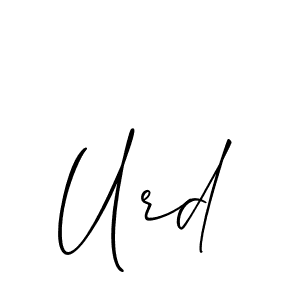 This is the best signature style for the Urd name. Also you like these signature font (Allison_Script). Mix name signature. Urd signature style 2 images and pictures png