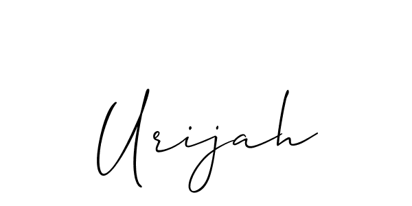 How to Draw Urijah signature style? Allison_Script is a latest design signature styles for name Urijah. Urijah signature style 2 images and pictures png