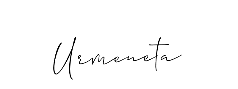 How to Draw Urmeneta signature style? Allison_Script is a latest design signature styles for name Urmeneta. Urmeneta signature style 2 images and pictures png