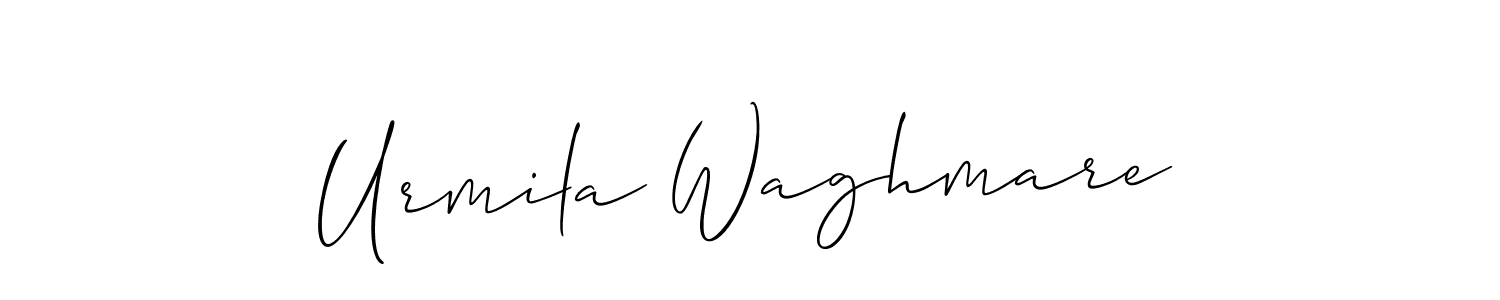 You can use this online signature creator to create a handwritten signature for the name Urmila Waghmare. This is the best online autograph maker. Urmila Waghmare signature style 2 images and pictures png