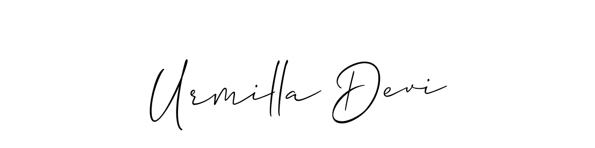 Check out images of Autograph of Urmilla Devi name. Actor Urmilla Devi Signature Style. Allison_Script is a professional sign style online. Urmilla Devi signature style 2 images and pictures png
