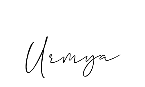 Check out images of Autograph of Urmya name. Actor Urmya Signature Style. Allison_Script is a professional sign style online. Urmya signature style 2 images and pictures png