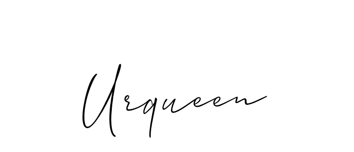 Check out images of Autograph of Urqueen name. Actor Urqueen Signature Style. Allison_Script is a professional sign style online. Urqueen signature style 2 images and pictures png