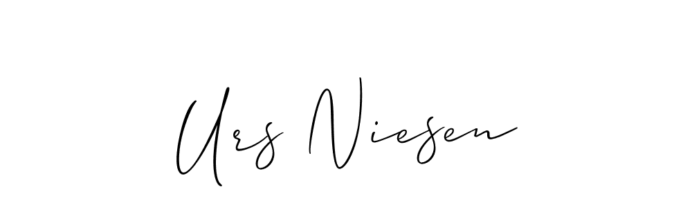 Here are the top 10 professional signature styles for the name Urs Niesen. These are the best autograph styles you can use for your name. Urs Niesen signature style 2 images and pictures png
