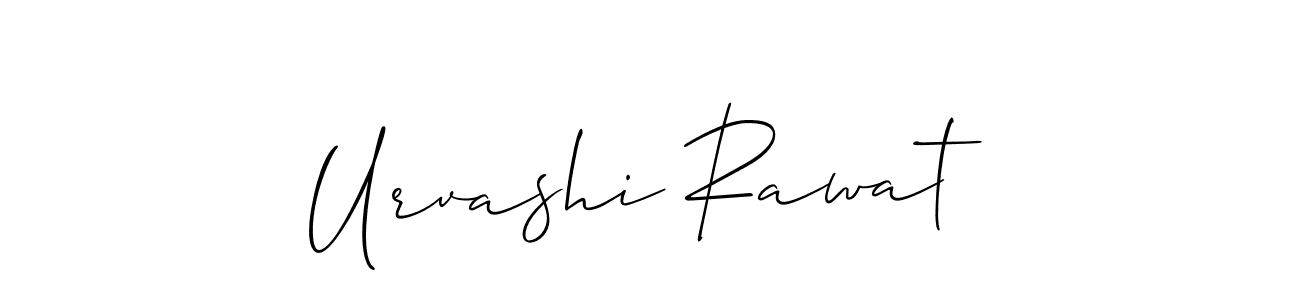 It looks lik you need a new signature style for name Urvashi Rawat. Design unique handwritten (Allison_Script) signature with our free signature maker in just a few clicks. Urvashi Rawat signature style 2 images and pictures png
