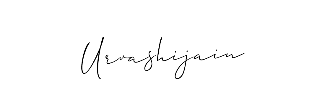 You can use this online signature creator to create a handwritten signature for the name Urvashijain. This is the best online autograph maker. Urvashijain signature style 2 images and pictures png