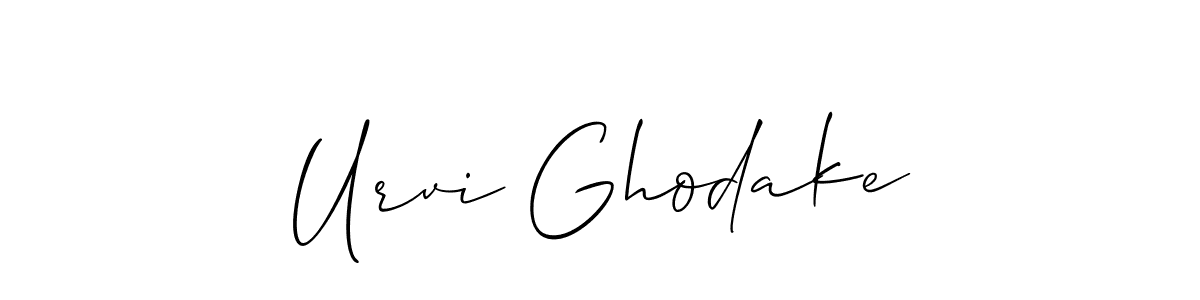 Make a beautiful signature design for name Urvi Ghodake. Use this online signature maker to create a handwritten signature for free. Urvi Ghodake signature style 2 images and pictures png