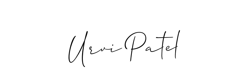 Make a short Urvi Patel signature style. Manage your documents anywhere anytime using Allison_Script. Create and add eSignatures, submit forms, share and send files easily. Urvi Patel signature style 2 images and pictures png