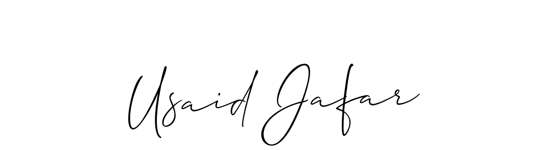 Here are the top 10 professional signature styles for the name Usaid Jafar. These are the best autograph styles you can use for your name. Usaid Jafar signature style 2 images and pictures png