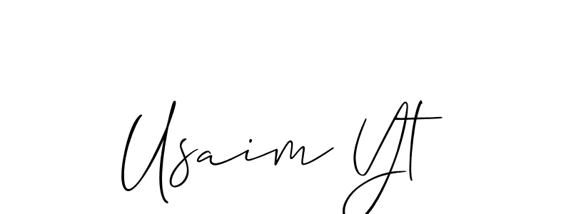 See photos of Usaim Yt official signature by Spectra . Check more albums & portfolios. Read reviews & check more about Allison_Script font. Usaim Yt signature style 2 images and pictures png