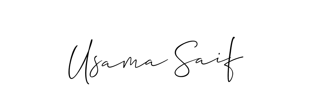 You can use this online signature creator to create a handwritten signature for the name Usama Saif. This is the best online autograph maker. Usama Saif signature style 2 images and pictures png