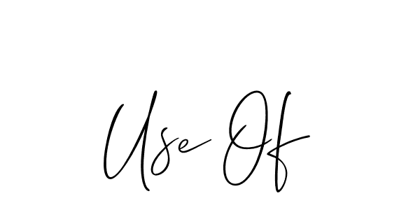 How to Draw Use Of signature style? Allison_Script is a latest design signature styles for name Use Of. Use Of signature style 2 images and pictures png