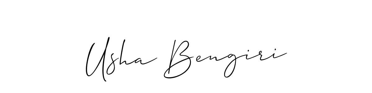 Check out images of Autograph of Usha Bengiri name. Actor Usha Bengiri Signature Style. Allison_Script is a professional sign style online. Usha Bengiri signature style 2 images and pictures png