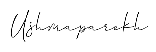 The Allison_Script signature style provides a bold statement for name Ushmaparekh. Designed for business owners, executives, and leaders. Ushmaparekh signature style 2 images and pictures png