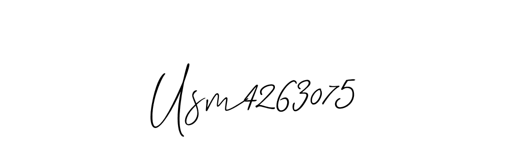 Allison_Script is a professional signature style that is perfect for those who want to add a touch of class to their signature. It is also a great choice for those who want to make their signature more unique. Get Usm4263075 name to fancy signature for free. Usm4263075 signature style 2 images and pictures png