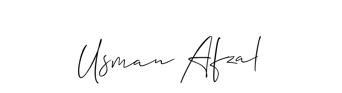 Allison_Script is a professional signature style that is perfect for those who want to add a touch of class to their signature. It is also a great choice for those who want to make their signature more unique. Get Usman Afzal name to fancy signature for free. Usman Afzal signature style 2 images and pictures png