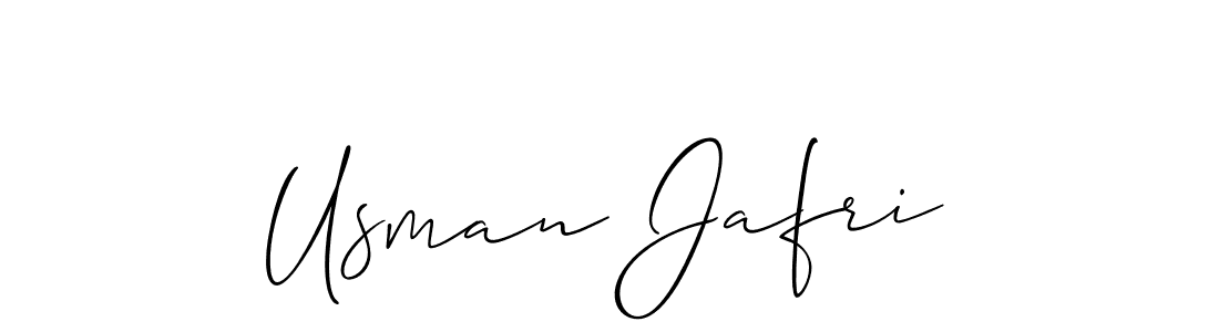 Once you've used our free online signature maker to create your best signature Allison_Script style, it's time to enjoy all of the benefits that Usman Jafri name signing documents. Usman Jafri signature style 2 images and pictures png