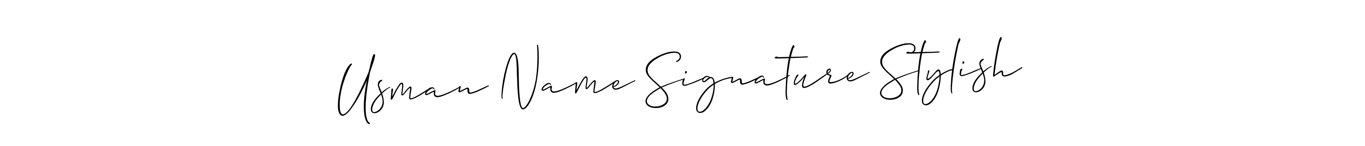 How to Draw Usman Name Signature Stylish signature style? Allison_Script is a latest design signature styles for name Usman Name Signature Stylish. Usman Name Signature Stylish signature style 2 images and pictures png