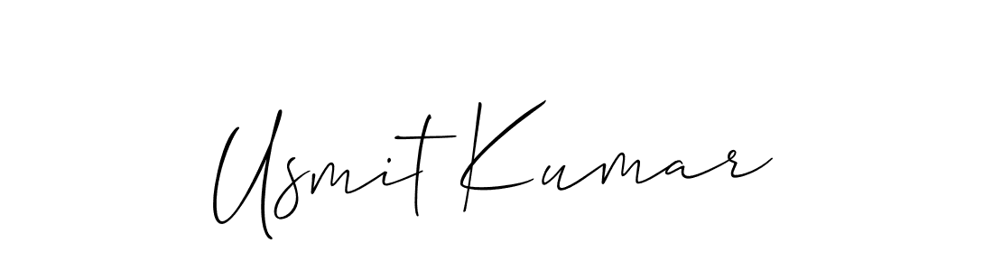 This is the best signature style for the Usmit Kumar name. Also you like these signature font (Allison_Script). Mix name signature. Usmit Kumar signature style 2 images and pictures png