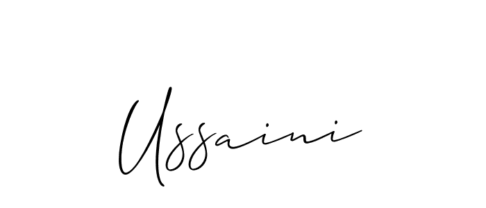 How to Draw Ussaini signature style? Allison_Script is a latest design signature styles for name Ussaini. Ussaini signature style 2 images and pictures png